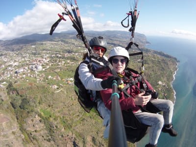 Tandem paragliding in Bagnara Calabra, near Gioia Tauro