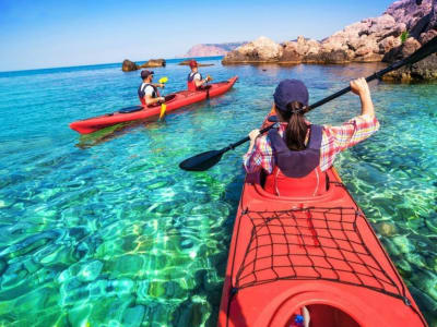 Excursion guidée en kayak autour de Syracuse, Sicile