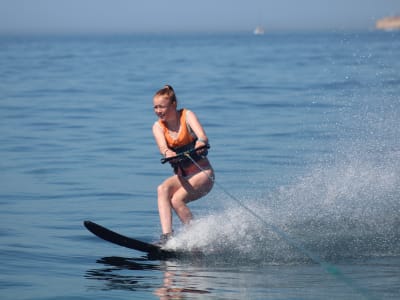 Wakeboarding Session from Armação de Pêra Beach, Algarve