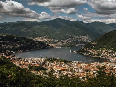 Vol panoramique dans les Alpes suisses au départ de Locarno, Tessin