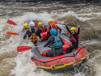 Excursión de rafting por el río Mandals en Hesså