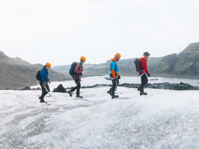 Découverte de la randonnée glaciaire à Sólheimajökull