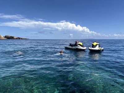 Découverte de Saint-Barthélemy en jet ski depuis Gustavia