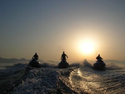 Jet-Ski-Ausflug in Theoule sur Mer bei Cannes