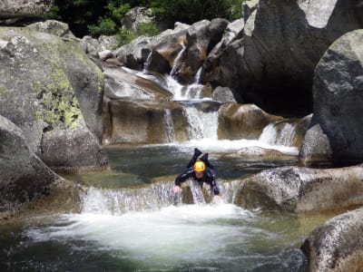 Canyoning in the Gorges de la Dourbie, near Millau