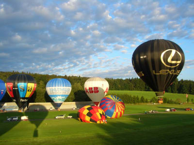 Vol en montgolfière au-dessus de Zurich