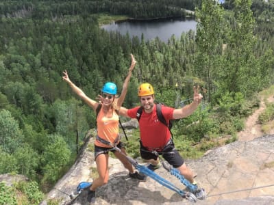 Klettersteig des Falken in Charlevoix