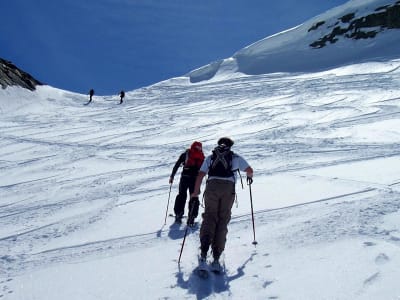 Sesión privada de esquí de travesía en Tignes