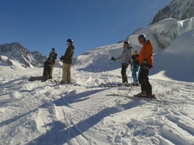 Backcountry-Skiing-Einführung in Chamonix, Mont Blanc