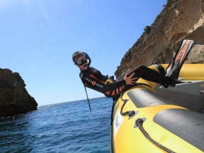 Snorkeling boat excursion from El Toro near Santa Ponsa, Mallorca