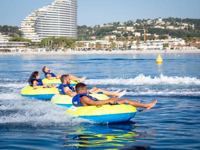 Water Tubing in Villeneuve-Loubet bei Antibes