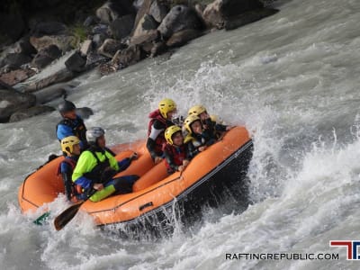 Rafting für Fortgeschrittene von Morgex nach Aymaville im Aostatal