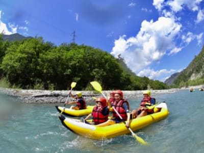 Descenso en kayak por el río Var desde Villars-sur-Var, cerca de Niza