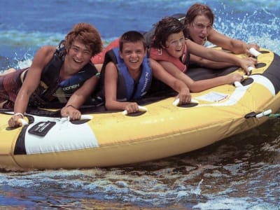 Water Tubing at Campomoro, near Propriano