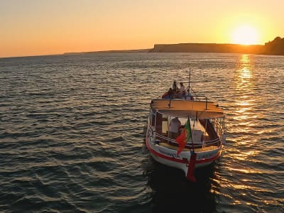 Crucero al atardecer, ida y vuelta desde Lagos a Ponta da Piedade