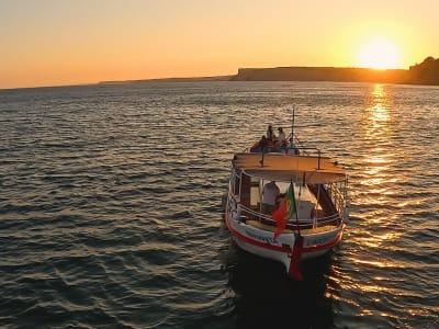 Croisière aller-retour au coucher du soleil de Lagos à Ponta da Piedade