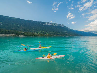 Kayaking tour on Lake Brienz, Interlaken