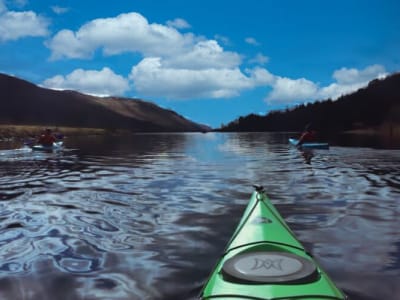 Guided kayaking excursion on the Great Glen Canoe Trail