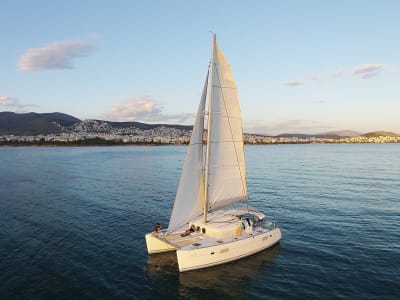 Ganztägige private Bootsfahrt zum Kap Sounio in Athen