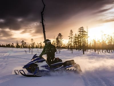 Safari en motoneige d'Ivalo à Saariselkä