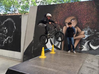 Curso de BMX en París, Skatepark EGP 18