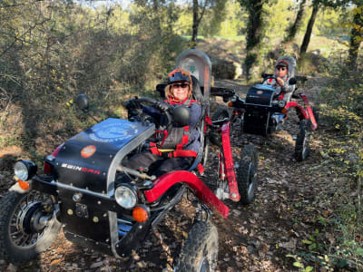 Randonnée en Swincar dans le Var près de Cannes