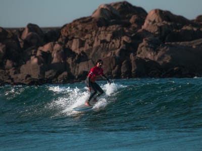 Private surf lesson in Porto for beginners