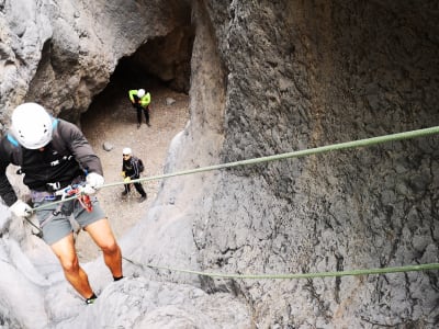 Excursion de canyoning à Barranco de Guaria, à Costa Adeje