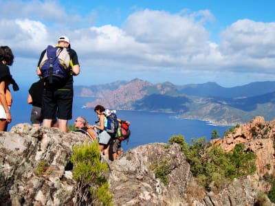 Hiking in the calanques of Piana