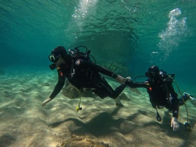 First dive experience in Propriano, Corsica