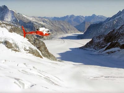Jungfraujoch heli scenic flight, from Interlaken