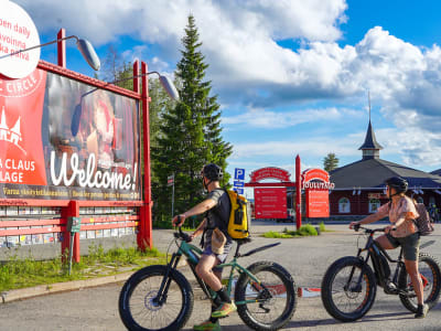 Summer Electric Fat Biking Tour to Santa Claus Village in Rovaniemi