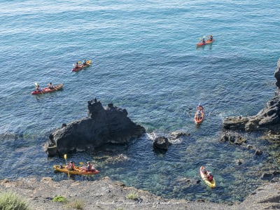 Balade guidée en kayak de mer au Cap d’Agde