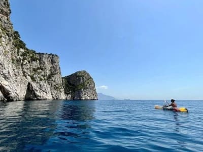 Geführte Kajaktour zum Crapolla Fjord bei Sorrent