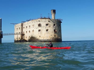 Excursión en kayak a la isla de Aix y Fort Boyard