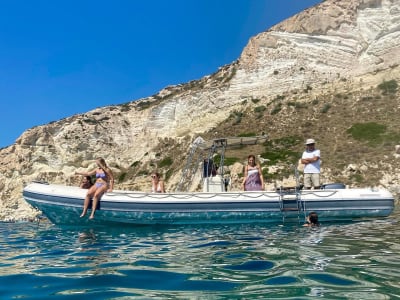 Excursion en bateau privé autour de Cagliari, Sardaigne