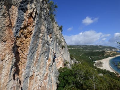 Climbing in Arrábida