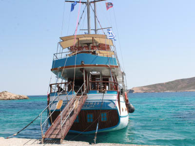 Crucero en barco a la cueva de Rina y Ano Koufonissi desde Naxos