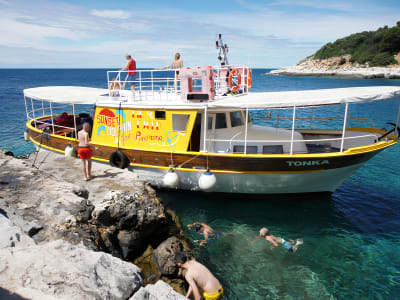 Excursion en bateau avec baignade autour des îles de Rovinj