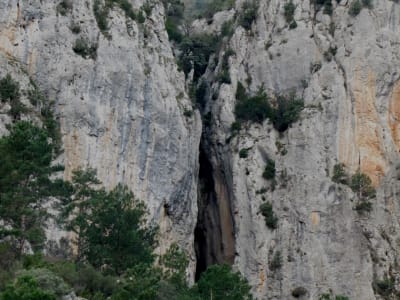 Cañón seco de Fontanelles desde Font Romeu