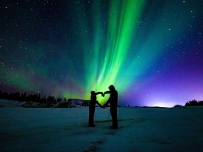 Nordlichtjagd im Minibus von Tromsø