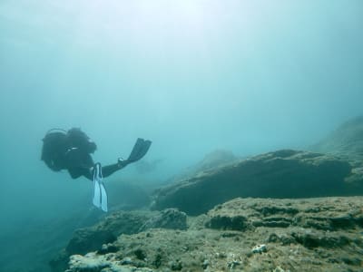 Curso de buceo Open Water desde Agia Pelagia, cerca de Heraklion