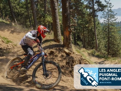 Descubra el descenso en bicicleta de montaña en Les Angles