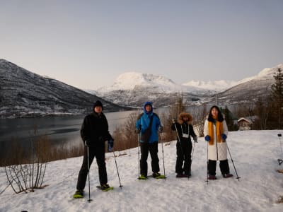 Randonnée en raquettes à Tromsø, Norvège