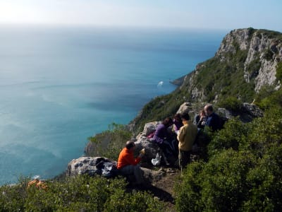 Visita guiada de senderismo en el Parque Natural Topo da Arrábida, cerca de Lisboa