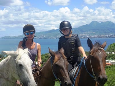 Horseback riding in Trois-Îlets, Martinique