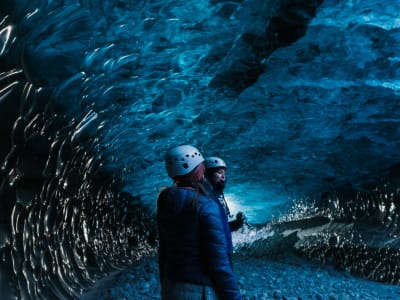 Excursion dans la spéléologie de saphir sur le glacier Breiðamerkurjökull depuis Jökulsárlón