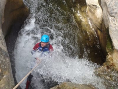 Descente du Canyon de Termes, dans l’Aude, près de Carcassonne