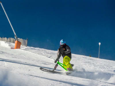 Snowbike Rental in the Ski Resort Pal-Arinsal, Vallnord, Andorra