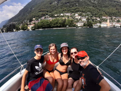 Excursion en bateau sur le lac de Côme au départ de Côme